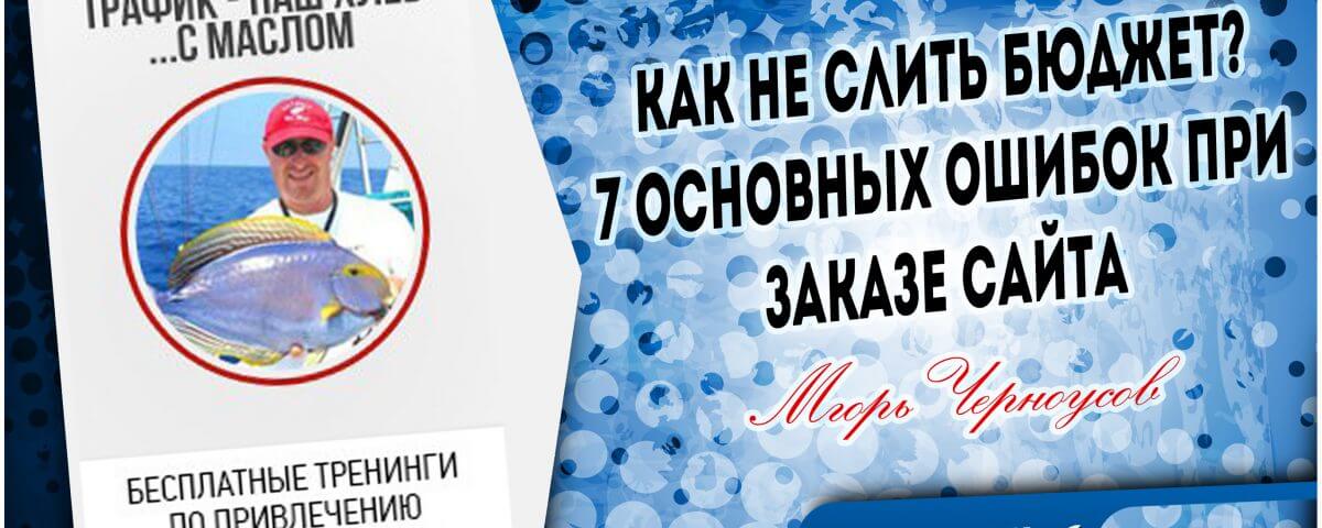 Как не слить бюджет? 7 ошибок при заказе сайта на фрилансе